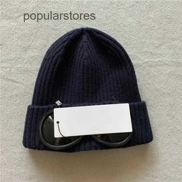 Cp comapny Designe Caps Beanies Winter Glasses Hat Men CP Ribbed Knit Lens Beanie Hip Hop Knitted Hats 2 1D03