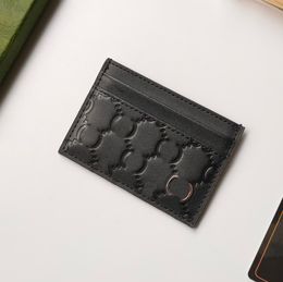 2024 Neue 10A Mirror Signature Case Kartentasche True Pickup Holder Designer Leder Münze Mini Geldbörse mit Box