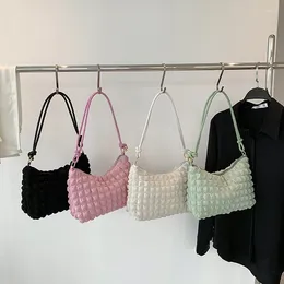 Evening Bags Women Soft Cloud Cotton Candy Women's Designer Handbag Gentle Shoulder Bag High-quality Lightweight Tote Armpit
