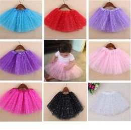 Girls Sparkle Glitter Sequins Stars Dance Ballet Tulle Tutu Skirt Princess Dress Tutu Dress 2842421