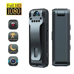 Original HD Mini Body Camera Intelligent Noise Reduction Recording Pen Digital Rotating Motion DV Conference Recorder 240106