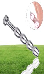 Metal Urethral Catheter Urethra Stimulator Dilator Rod Sex Toys Male Penis Plugs Masturbator Urethral Sounds1173571