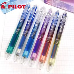 Japan PILOT Frixion Three-color Multi-function Erasable Gel Pen Push-type Limited Module Gradient Erasable Pen School Stationary 240106
