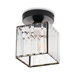 Ceiling Lights Balcony Light Aisle Entrance Hallway Entry Checkroom Post-modern Minimalist Crystal European Style Chandelier