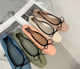 Bailamos Women Flat Heel Shoes Female Flats casual Ballet Dancing Shoes Foldable Sole Boat Shoes Summer Slip On Slipper