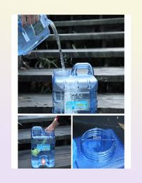 water bottle 18l 20l 22l Outdoor Water Bucket Storage Container with Tap Big Capacity Car Tank Food Grade for Picnic Hiking 2210137111937