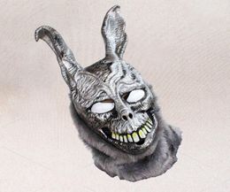 Movie Donnie Darko Frank evil rabbit Mask Halloween party Cosplay props latex full face mask L2207119638321