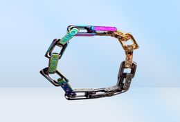 luxury designer jewelry bracelet mens monogram colors chain bijoux de crateurs luxe femmes bracelets3651550