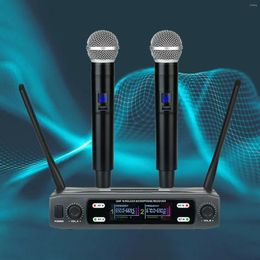 Microphones Dual Microphone System Handheld For Band Karaoke Wedding