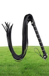 BDSM PU Leather Whip Flogger Ass Spanking Bondage Slave SM Restraints In Adult Games For Couples Fetish Sex Toys For Women Men H9083345