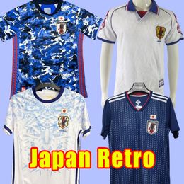 Japan Retro NAKATA Soccer Jerseys Vintage MIYAMOTO OGASAWARA OKANO SOMA AKITA KAWAGUCHI HATTORI OKAZAKI Football Shirt 16 17 18 20 1998 HOME aWAY 98