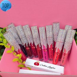 DIY Cute lip gloss glossy shiny vegan clear lipgloss vendor private label vegan lip gloss and waterproof matte lipstick