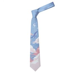 Whale Anime Ties Cosplay Harajuku Men Women Lolita Christmas Gift Party Prop Clothing Accessories 240106