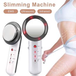 2024 EMS Body Slimming Massager Ultrasonic RF Skin Lifting Cavitation Fat Burning Home Use Body Massager