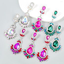 Dangle Earrings Women's Color Crystal Alloy Super Sparkle Bohemian Women