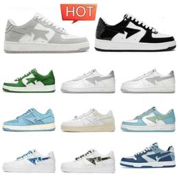 Casual Shoes Shoes Stas Sk8 Low Women Black White Camo Blue Green Pink Suede Beige Burgundy Grey Mens Womens Trainers Outdoor Sneakers