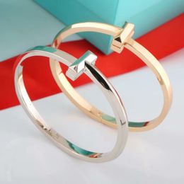 3 colours gold jewelry lover bracelet 18k gold plated bracelet designer bracelets cuff bracelet gold plated silver rose gold geometry jewelry charm set gift