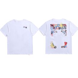 Tama Men's T-shirts Designer Summer Simple Printed Comfortable Luxurys Fashion Mens t Shirt Unisex Women Offs Short Sleeve White Men Clothing Large Size 3xl