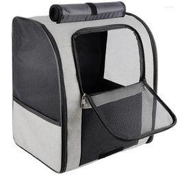 Cat Carriers Large Capacity Pets Carrier Backpack Breathable Travel Outdoor Shoulder Bag For Cats Small Dogs Portable Carrying Pet Supplies