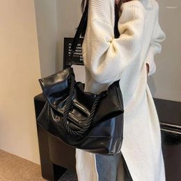 Evening Bags Luxury Shoulder Bag Woman Large Capacity Shopper Tote Vintage Soft Leahter Crossbody Female Designer Handbags Big Purse