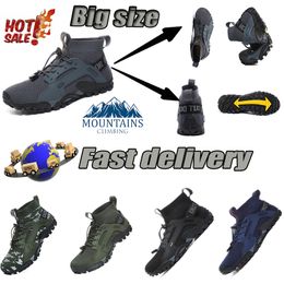 Big Size Mens Trail Running And Mountain Breathable Hiking Trekking Trainers Arch Support Walking Water Resistant Shoes