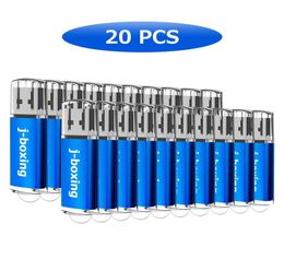 Bulk 20pcs Rectangle 16GB USB 20 Flash Drives Flash Pen Drive High Speed Memory Stick Thumb Storage for Computer Laptop Tablet Mu4290982