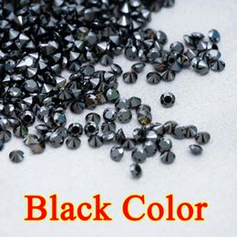 Big Factory Wholesale 1ct Loose s Stone Small Size 07mm30mm D Color VVS1 Lab Grown Black Diamonds 240106