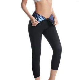 Women's Pants Elasticity Waist High Breasted Yoga Sport Body Shaping Fitness Women
