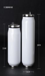 new creative stainless steel can water bottle poptop can metal bottles creative design portable water drinking bottles straw insid1096431