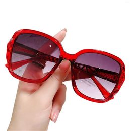 Sunglasses Vintage Polarized Anti-blue Light Fashion Big Squar For Men Women Outdoor Wearings