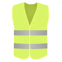 Motorcycle Apparel Car Emergency Vest Fluorescent Safety Reflective High Mesh For Visibility