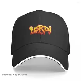 Ball Caps Very Cool Lordi Fire Authentic Design Cap Baseball Streetwear Fashion Women's Beach Visor Men's