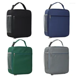 Dinnerware Lunch Box Bag For Men Women Capacity Lunchbox Reusable Bags Insulated Cooler Easy To Use