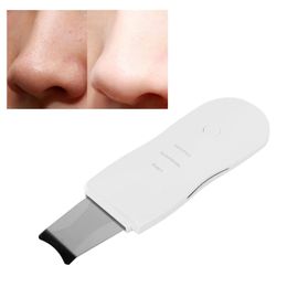 Blackhead Cleaner Skin Scrubber Face Spatula Vibration High Frequency Remover Tool 3 Modes Pore skincare tools 240106