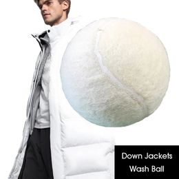 White Tennis Wash Ball for Down Jackets Machine High Quality Grade Balls Pack of 36 240108