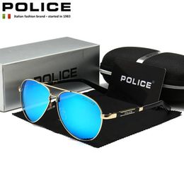 Sunglasses Police Polarised Aluminium Sunglasses for Women Brand Driving Mirror Lens Male Sun Glasses Aviation for Men Eyewear