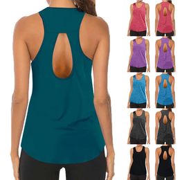 Shirts 1pc Women Yoga Tops Loose Thin Sports Vest Breathable Sleeveless Tshirt Gym Fiess Running Shirts Girls Sexy Tank Tops