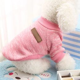 Dog Apparel Classic Warm Sweaters Knitwear Pyjamas For Small Puppy Winter Pet Clothes Knit Elastic Comfortable Sweatshirt Ropa Perro