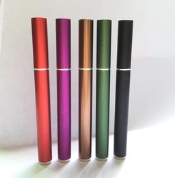 Cigarette Shape Smoking Pipes Aluminium Alloy Metal Pipes 100pcs Box 78mm Length One Hitter Bat Smoking Shippine Whole6087830