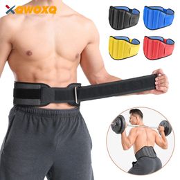 1 PCS Professional Sports Gym Weightlifting Belt Adjustable Waist Back Support Squat Dumbbell Barbell Deadlifts Training Fitness 240108