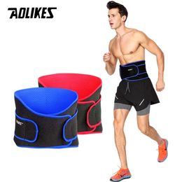 AOLIKES 1PCS Breathable Sports Pressurised Back Waist Support Plus Size Elastic Fitness Bodybuilding Brace Weightlifting Belt 240108