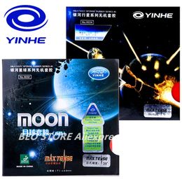 Yinhe Moon SPEED Max Tense No Factory Tuned pips in Table Tennis Rubber With Sponge for Ping Pong Racket 240106