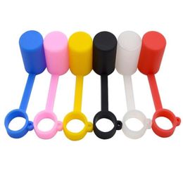 Portable Innovative Design Silicone Hookah Shisha Smoking Mouthpiece Handle Holder Ring Cover Caps Tip Dustproof Protective Case 6009464