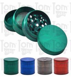 Factory Metal Tobacco Herb Grinder With Pollen Catcher Tray 40MM 4 Piece RazorSharp Teeth Smoking Grind Smoke Hand Pipes Ac3914891