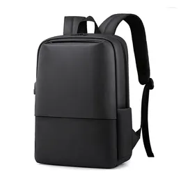 Backpack School Mens 15.6inch Laptop Bags USB Chaging Waterproof Scratch Resistance Student Boys Girls For Business