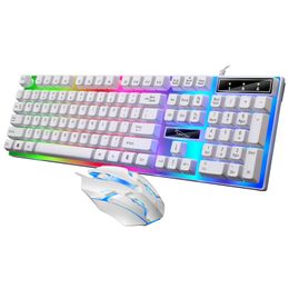 ZK20 Wired keyboard and mouse USB illuminated mechanical keyboard game office set