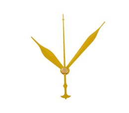 Gold Metal Quartz Clock Movement Mechanism Hands for Wall Clock DIY Kits Repair Arms1562686