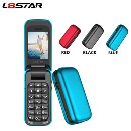 Radio L8star BM60 Mini Flip Mobile Phone SIM+TF Card MP3 FM Radio Magic Voice changer Bluetooth Dial 3.5 Earphone Jack Music Cellphone