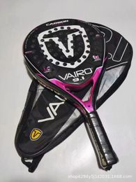 High Quality Padel Racket Series Palas 3 Layer Carbon Fibre Board Paddle EVA Face Tennis Beach Racquet Bag Vairo 91 360g 240108