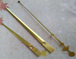 Whole Large Size Gold Metal Hands for DIY Quartz Clock Mechanism Repair Accessories2723524